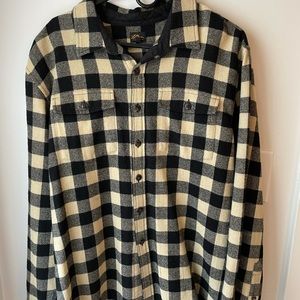 LLBean Signature Line Wool Flannel Shirt